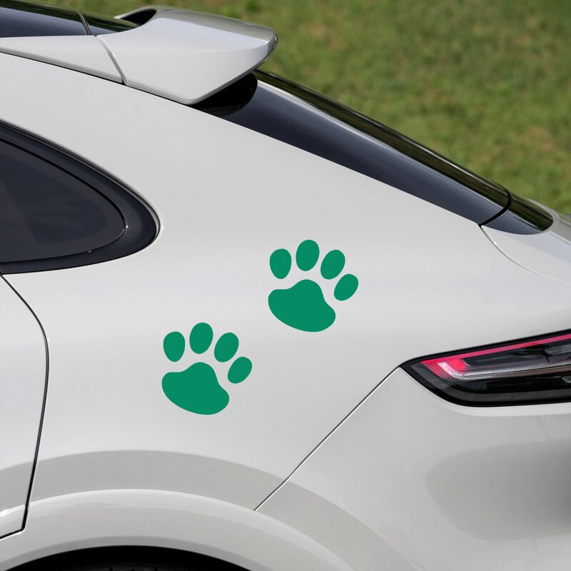 2Pcs Car sticker Cute Puppy Claws reflective decorative sticker for lada VESTA niva kalina priora granta largus vaz car styling