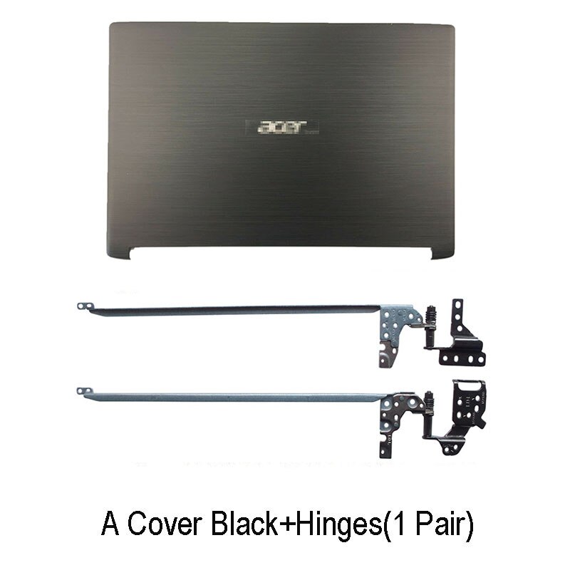 Laptop LCD Back Cover For Acer Aspire 7 A715-71 A715-71G A715-71G-71NC Series Front Bezel LCD Hinges Plastic Top A B Case