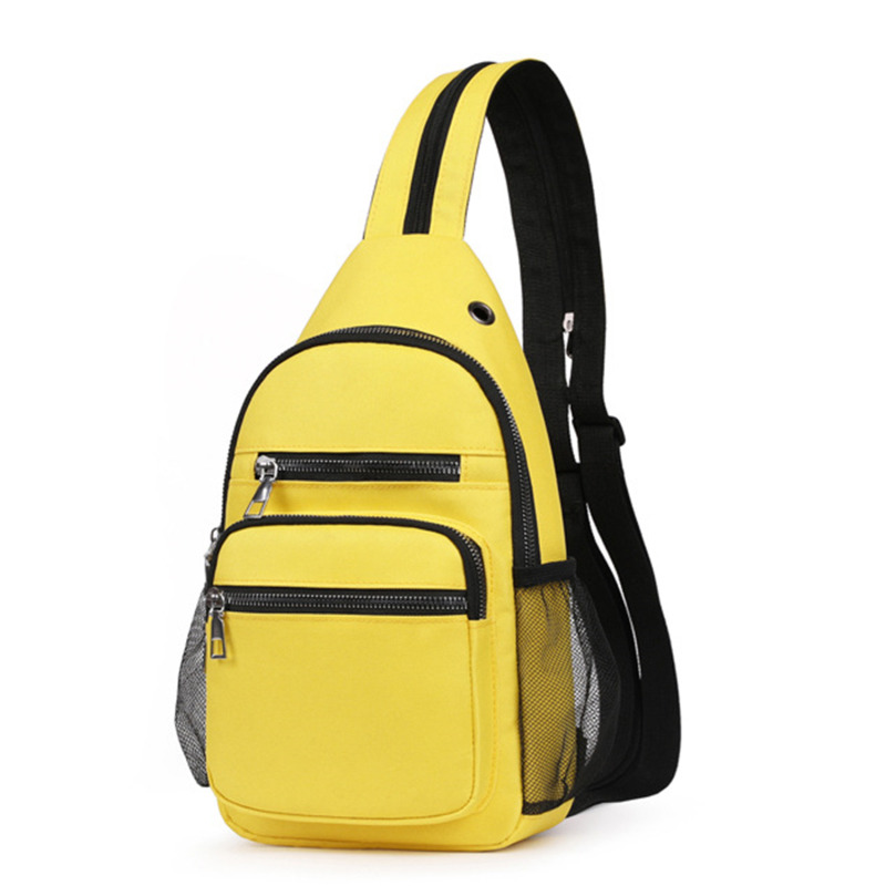 Women Mini Backpack Small Chest Bag Sling Messenger Bags Female Sports Bag Travel Waist Crossbody Bag Girl Back Pack: GRAY