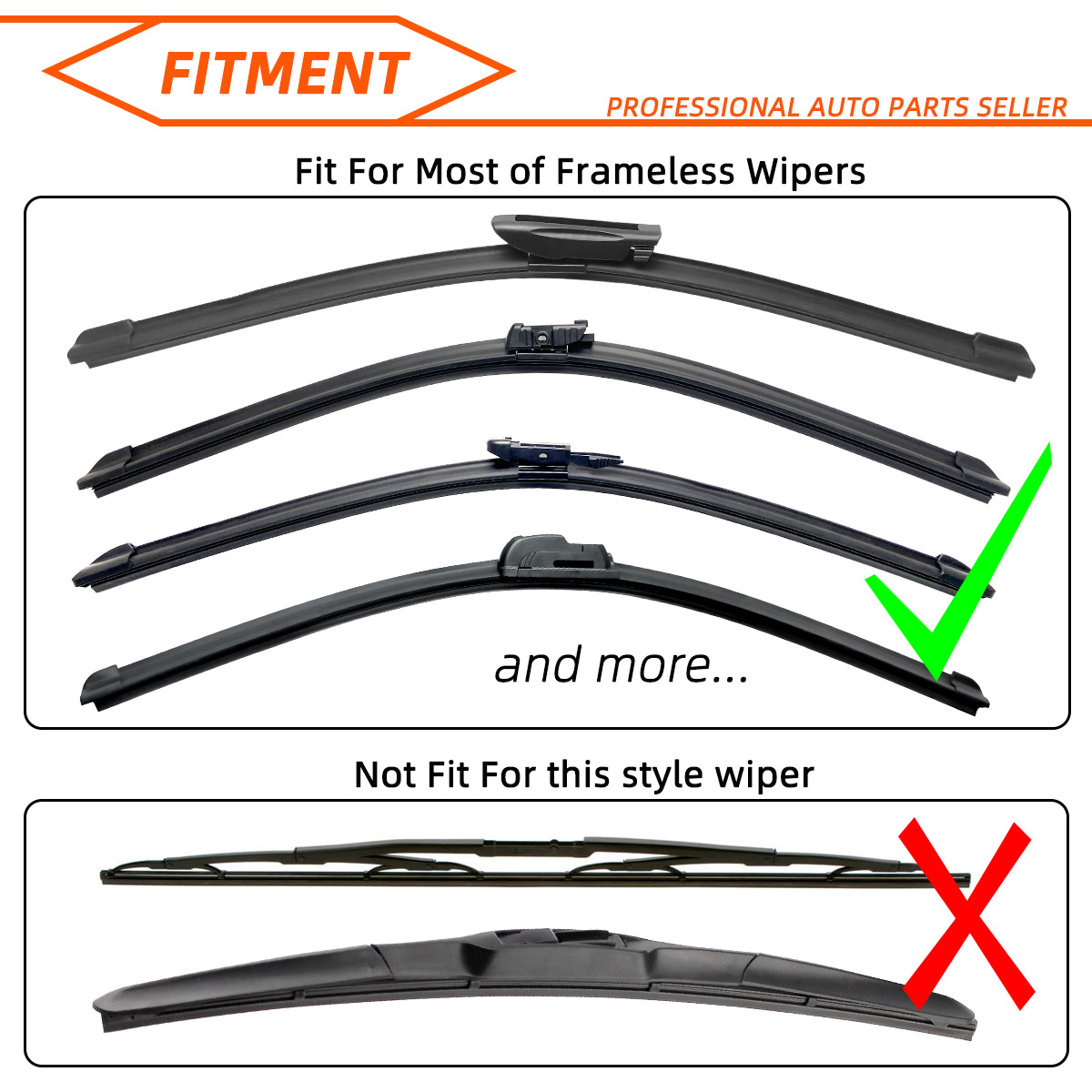 1 unidad de tira de goma para limpiaparabrisas de coche que se puede cortar piezas de repuesto de tira de goma para limpiaparabrisas 14 "16" 17 "18" 19 "20" 21 "22" 24 "26" 28 "30" 32 "opcional