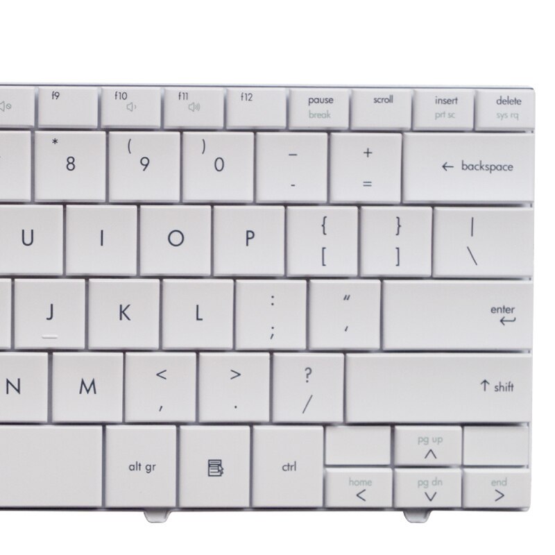 US English Replace Keyboard FOR HP FOR mini 110 HSTNN-170C White Laptop Keyboard