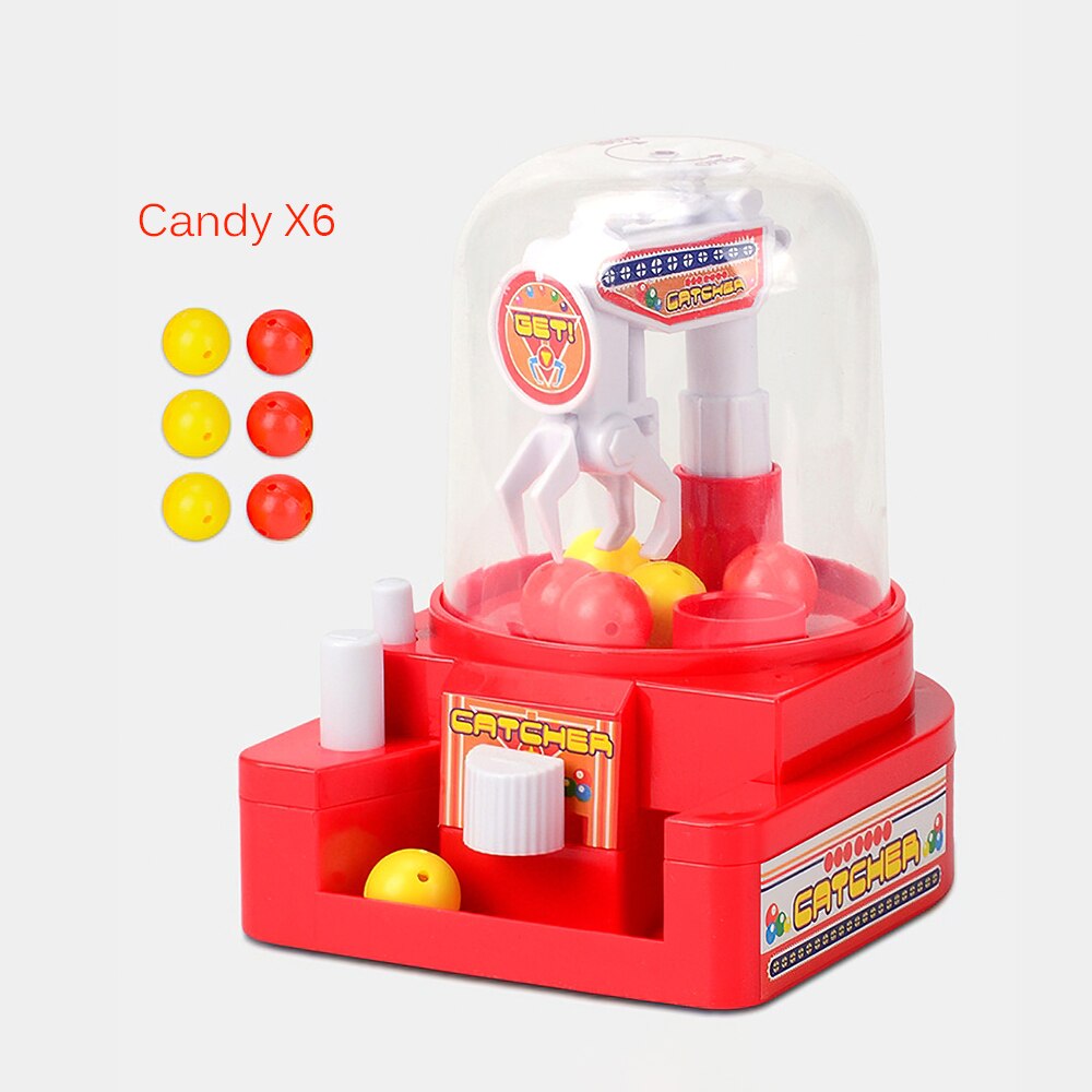 RC Arcade Klaue Maschine Für Kind Mini Arcade Klaue Maschine Spielzeug Kind Candy Grabber Puppe Klaue Spielzeug Catcher Farbe Ball board Spiel