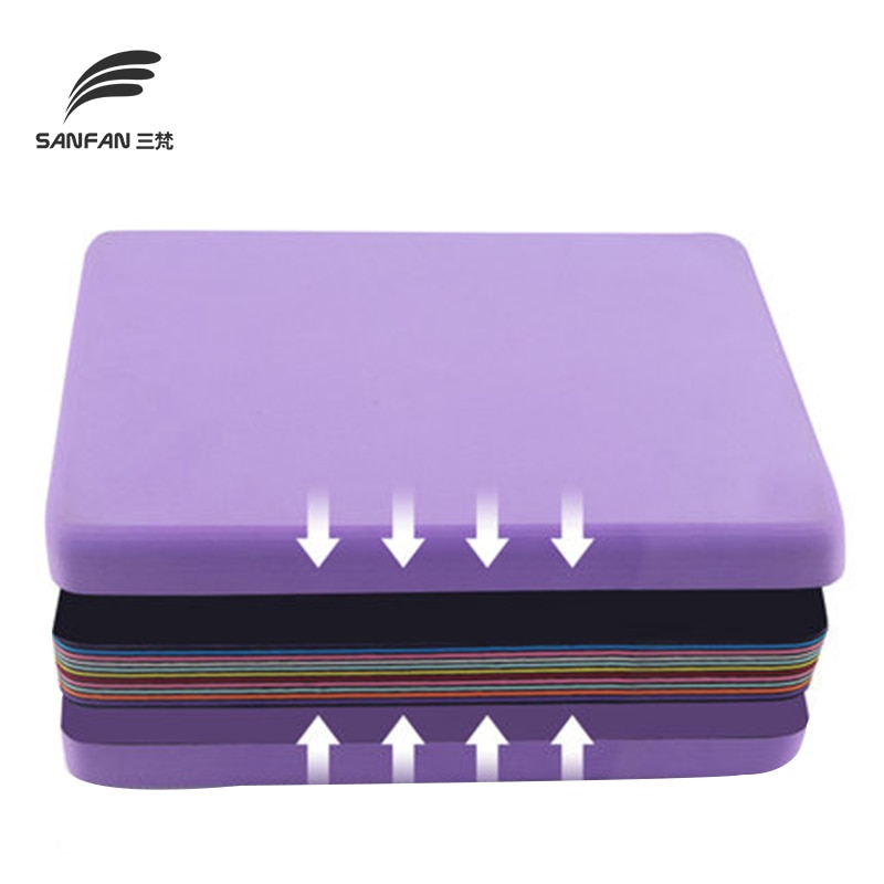 Yoga Block Set Blok EVA Foam Brick Sport Tools Alo Pillow Cork Bloque Roller Pilates Equipment Gym Fitness Accessories Blocos