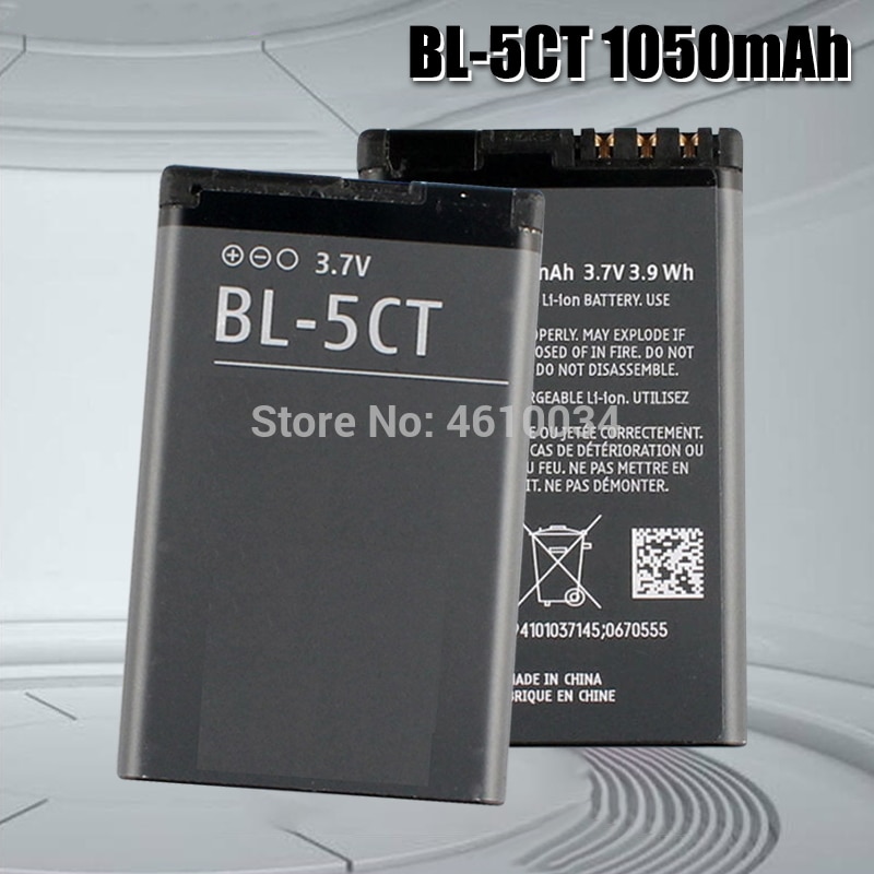 BL-5CT Bl 5CT Oplaadbare Mobiele Telefoon Vervangende Batterij Voor Nokia C5-00 6303 C3-01 3720 Classic Batterij