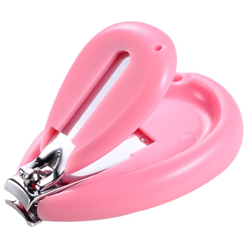 Kids Vinger Teen Cutters Baby Meisjes Jongens Douche Nail Trimmer Schaar Baby Nagelknipper Veiligheid Baby Cutter Schaar Care: Roze