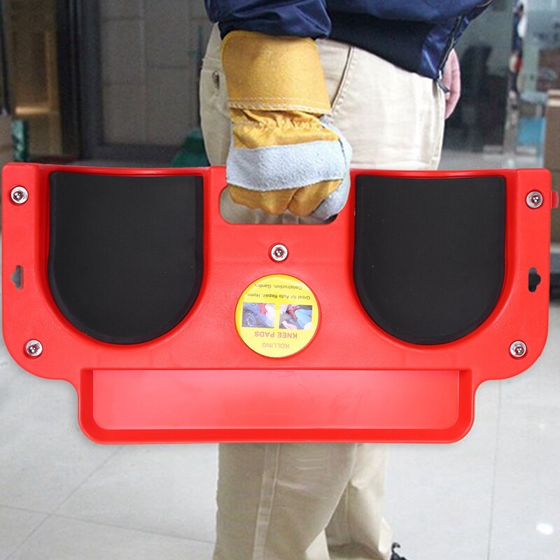Rolling Knee Protection Pad with Wheels Built in Foam Padded Creeper Platform Laying Tile or Vinyl Auto Repair Protecting Knees