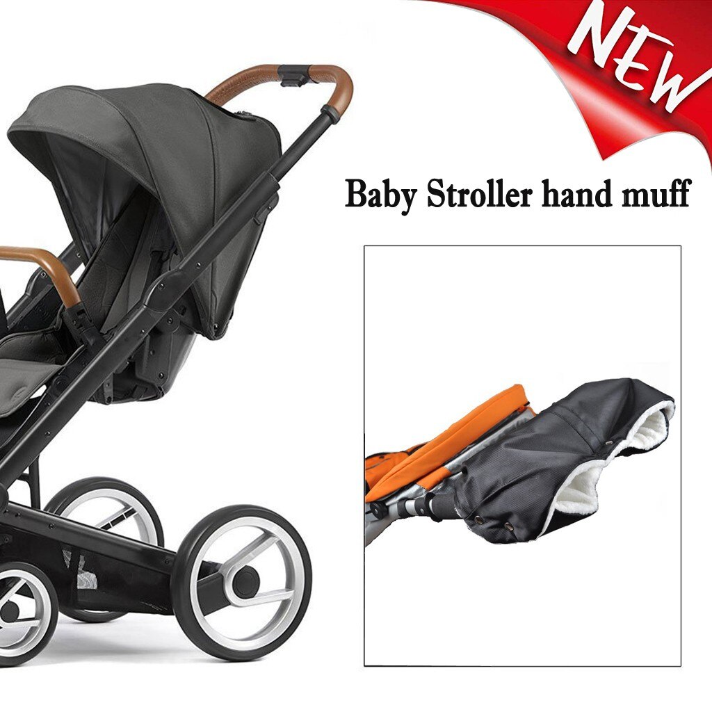 Barnvagn muff handvärmare vattentät barnvagn handmuff vinter värmedyna värmande produkt: Default Title