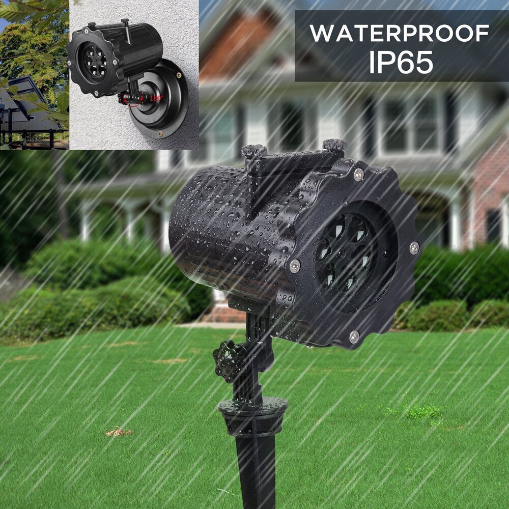 LED Projector Light 16 Pattern Landscape Lamp Projection For Halloween: US plug