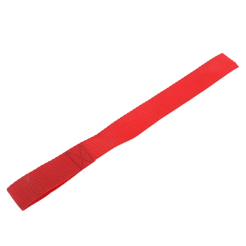Soft Loop Tie Down Straps - 2 Inch 50mm Wide - Heavy Duty Loops For ATV, UTV Winch Hook Accessories - Red