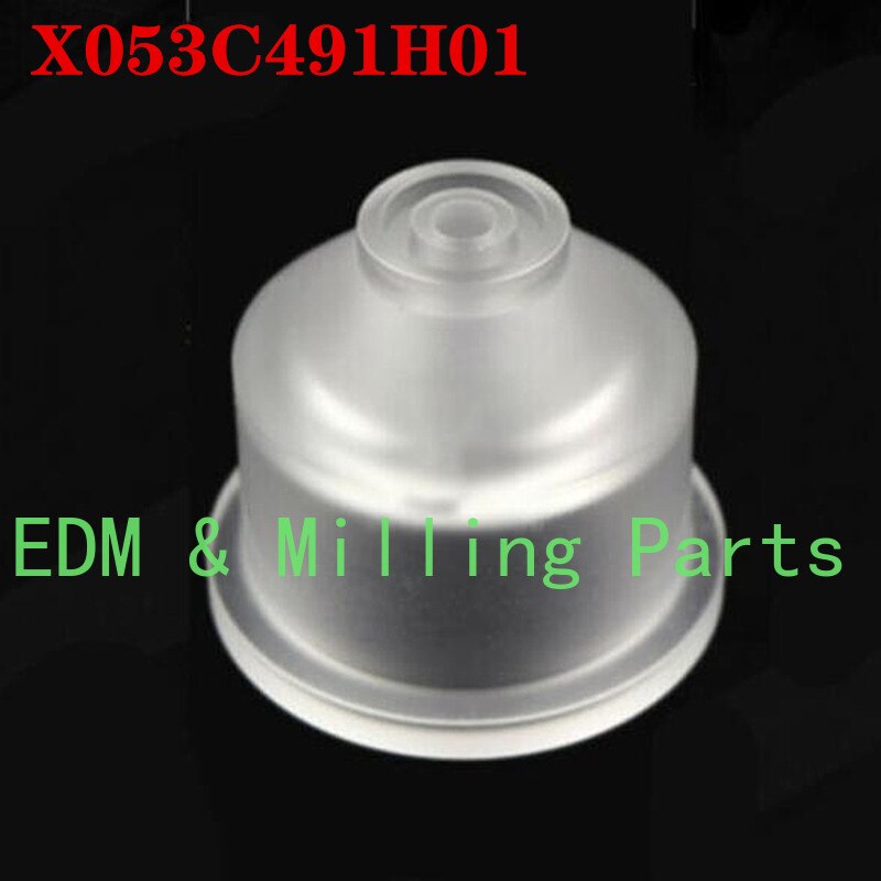 CNC Wire EDM Lower Flush Cup DWC-F1 4MM X053C491H01 EDM M207 For DWC-F1, G, H, H1, HA, C (MANUAL)