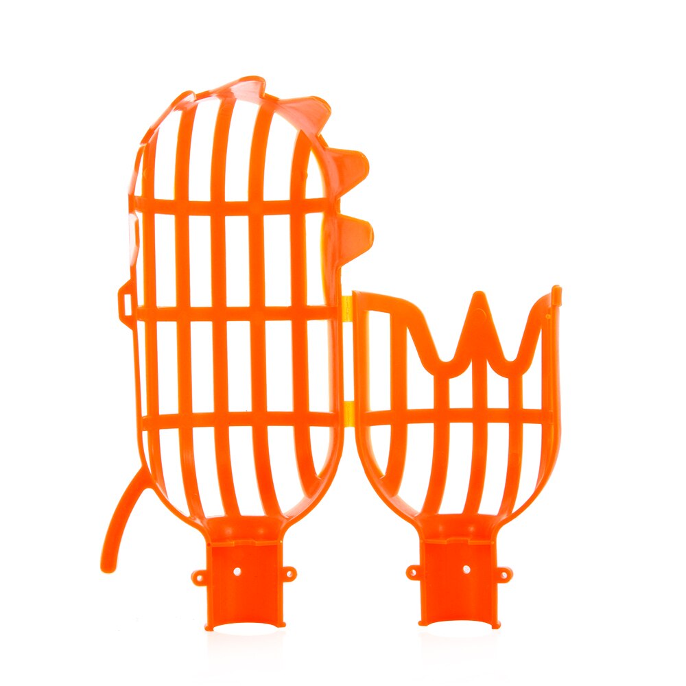 1 pc orange plastik praktisk frugtplukkeværktøj uden stang praktisk gartnerifrugtfangeropsamler