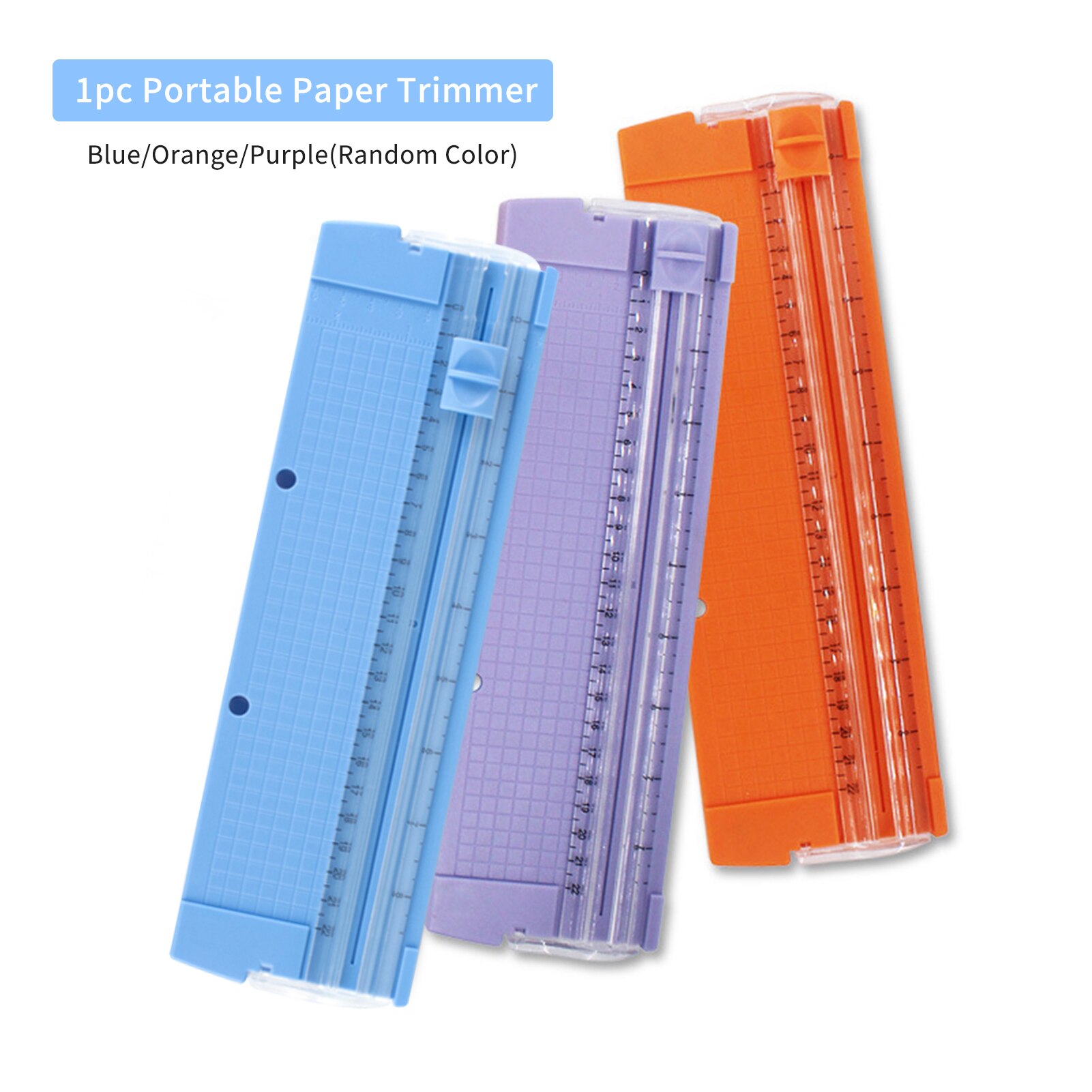 Coupe-papier A5 Portable de 8.7 pouces, Machine de découpe de Scrapbooking avec règle latérale pour l'artisanat et les Photos