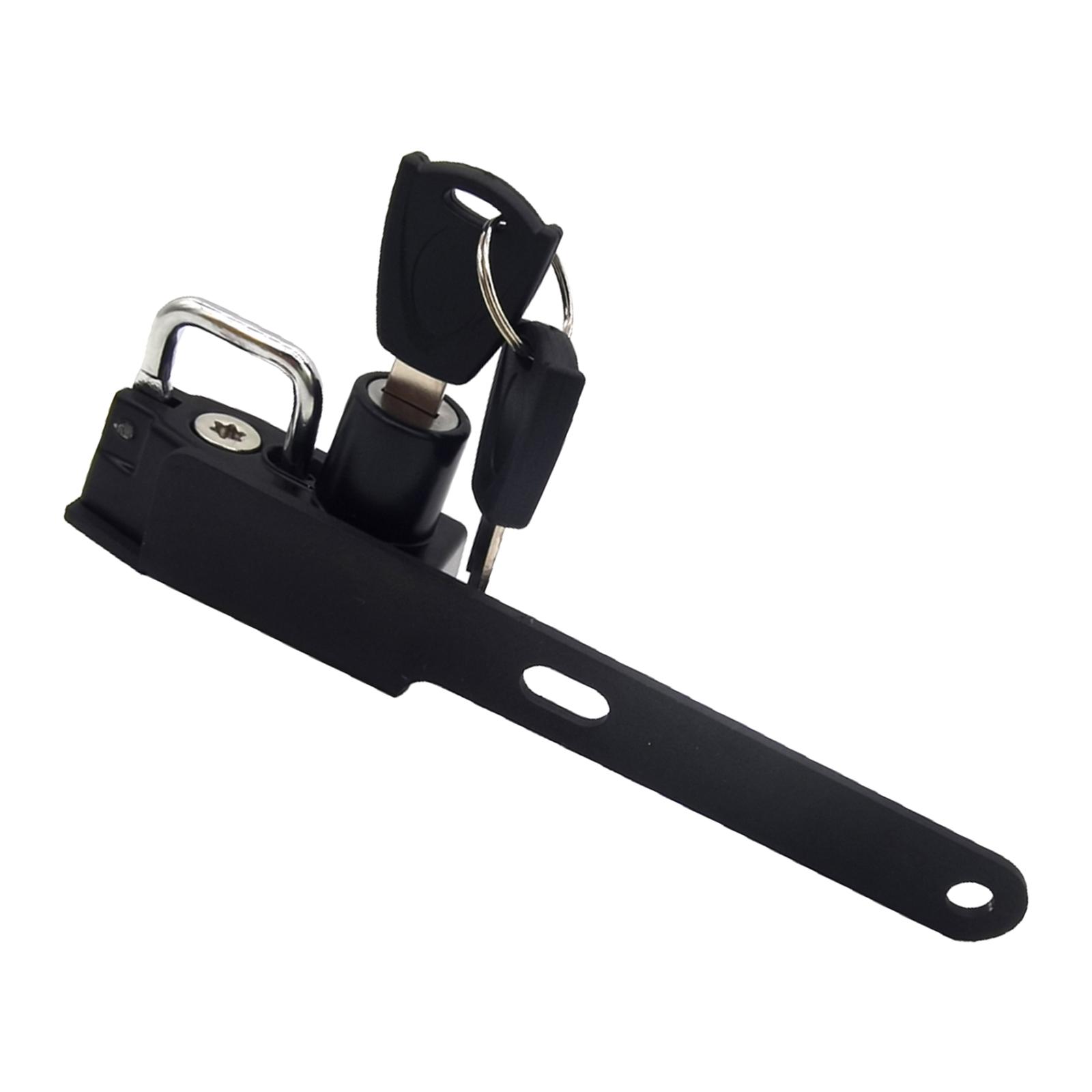 Candado antirrobo para casco de motocicleta, accesorio de repuesto duradero con llaves, fácil de llevar, apto para Kawasaki Z400