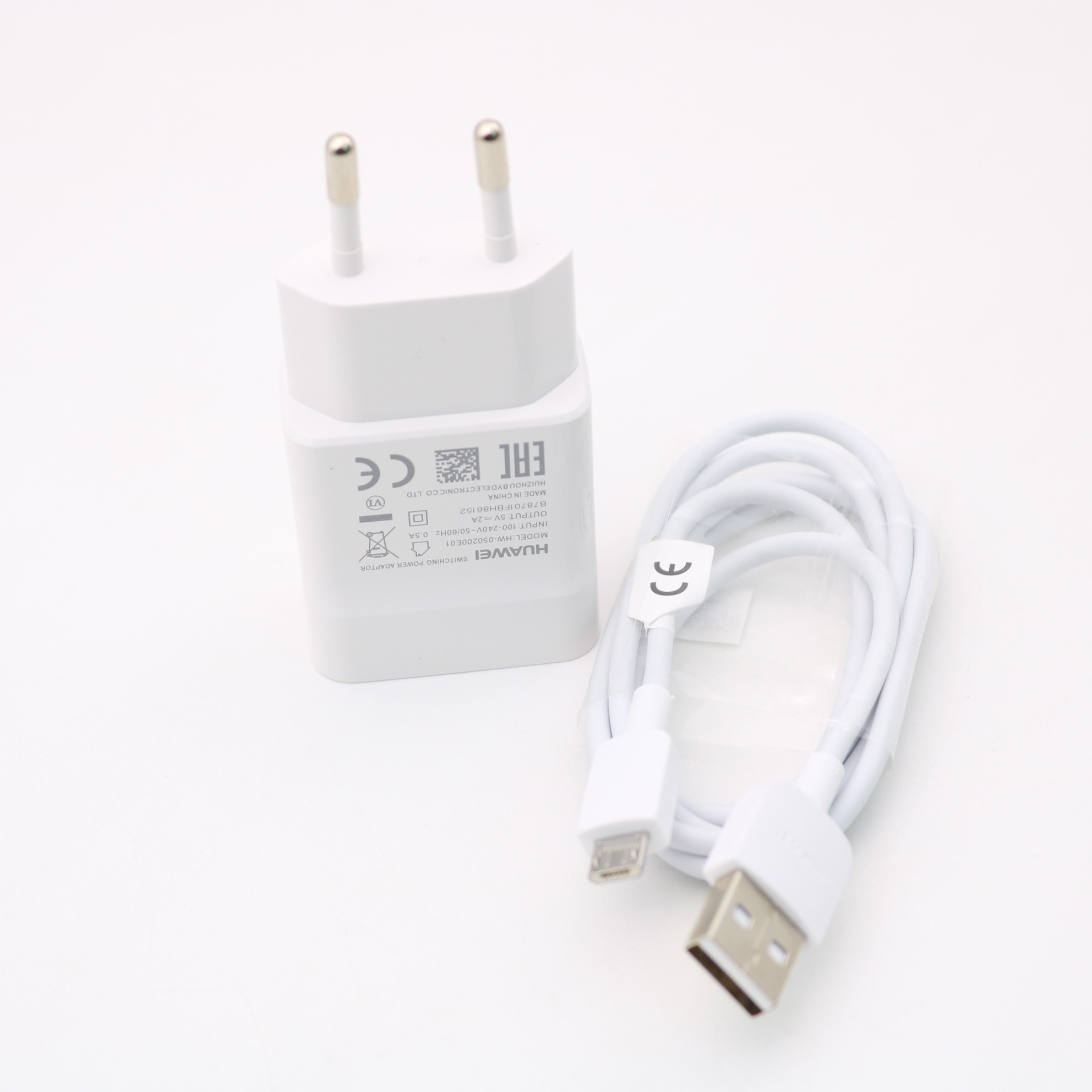 Originele HUAWEIl 5V 2A EU ONS charger & Micro USB/Tpye C Kabel voor P8 9 nova 3i 2i honor 8x 7c p6 p7 p8 p9 p10 lite mate 7 8 S Y6: EUxmicro usb cable