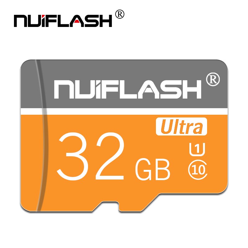 Nuiflash Micro Sd 128Gb 64Gb 32Gb 16Gb 80 Mb/s Tf Usb Flash Geheugenkaart Microsd 8Gb/48 Mb/s Class10: 32GB