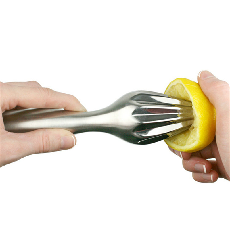 Zitrone Saft Presse Obst Entsafter Handpresse Zitrusfrüchte Orange Edelstahl Hand Drücken Sie Zitrone Presse Saft Obst Kalk Bar werkzeug