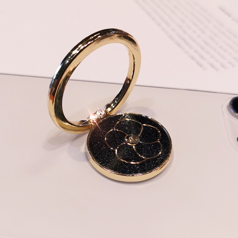 Diamantring mobiltelefon holder metal ring mobiltelefon holder velegnet til iphone huawei samsung universal stander: 01