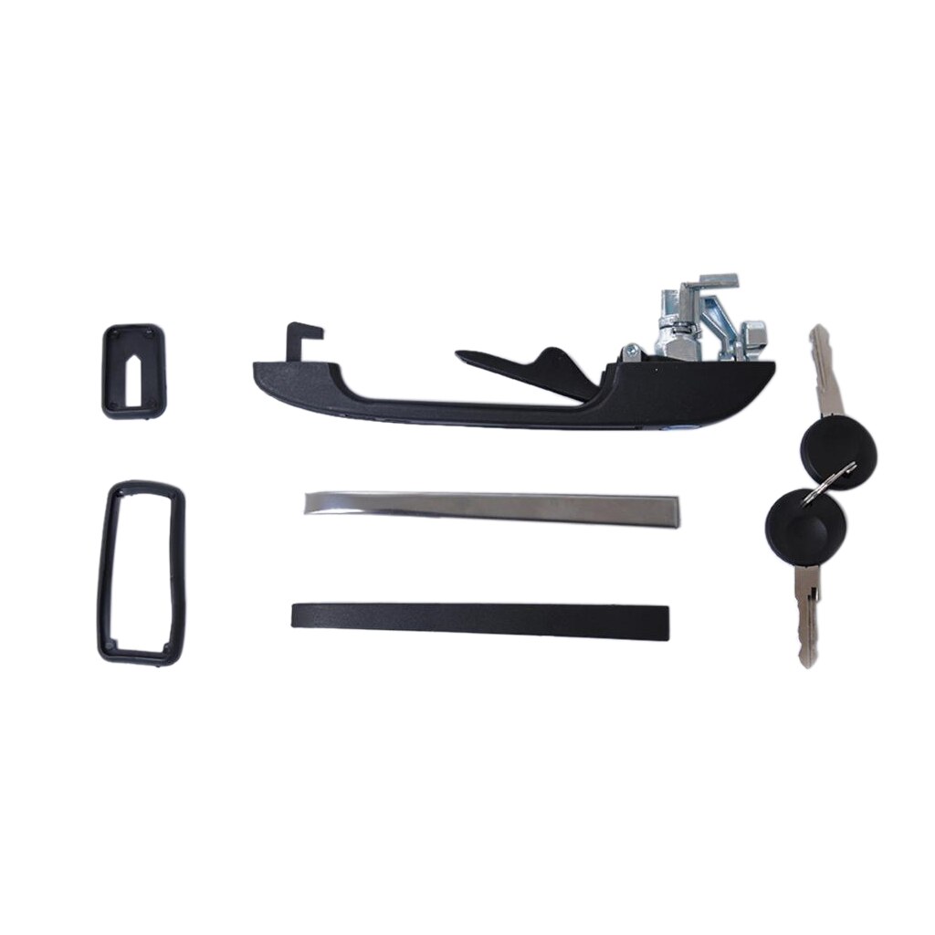 Front Left Outer Door Handle Kits For VW Jetta MK1 1980-1984 MK2 1984-1992