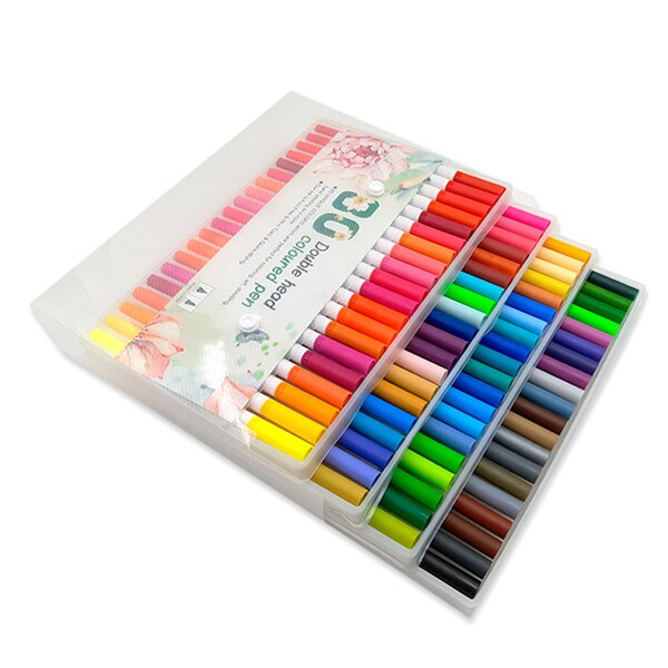 Rotuladores, juego de artículos de arte Manga, Rotuladores marcadores de dibujo, perfilador de letras finas de micrón, Dessin marcador de caligrafía, marcador: 80 colors