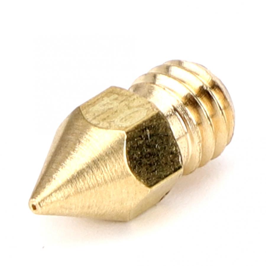 50 stuks/set  mk8 puntige messing spuitmonden met belettering 3d printeraccessoires 13 x 6mm