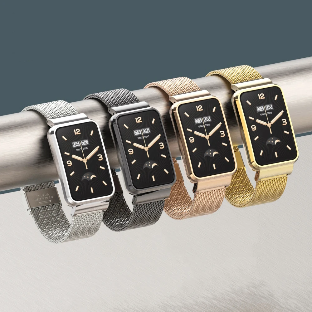 Stainless Steel Strap For Xiaomi Mi Band Pro – Vicedeal