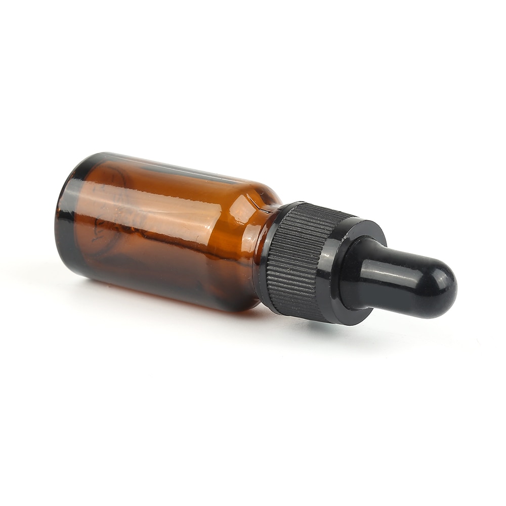 10Ml Amber Glazen Pipet Dropper Fles Duurzaam Lege Hervulbare Flessen Reizen Draagbare TSLM1