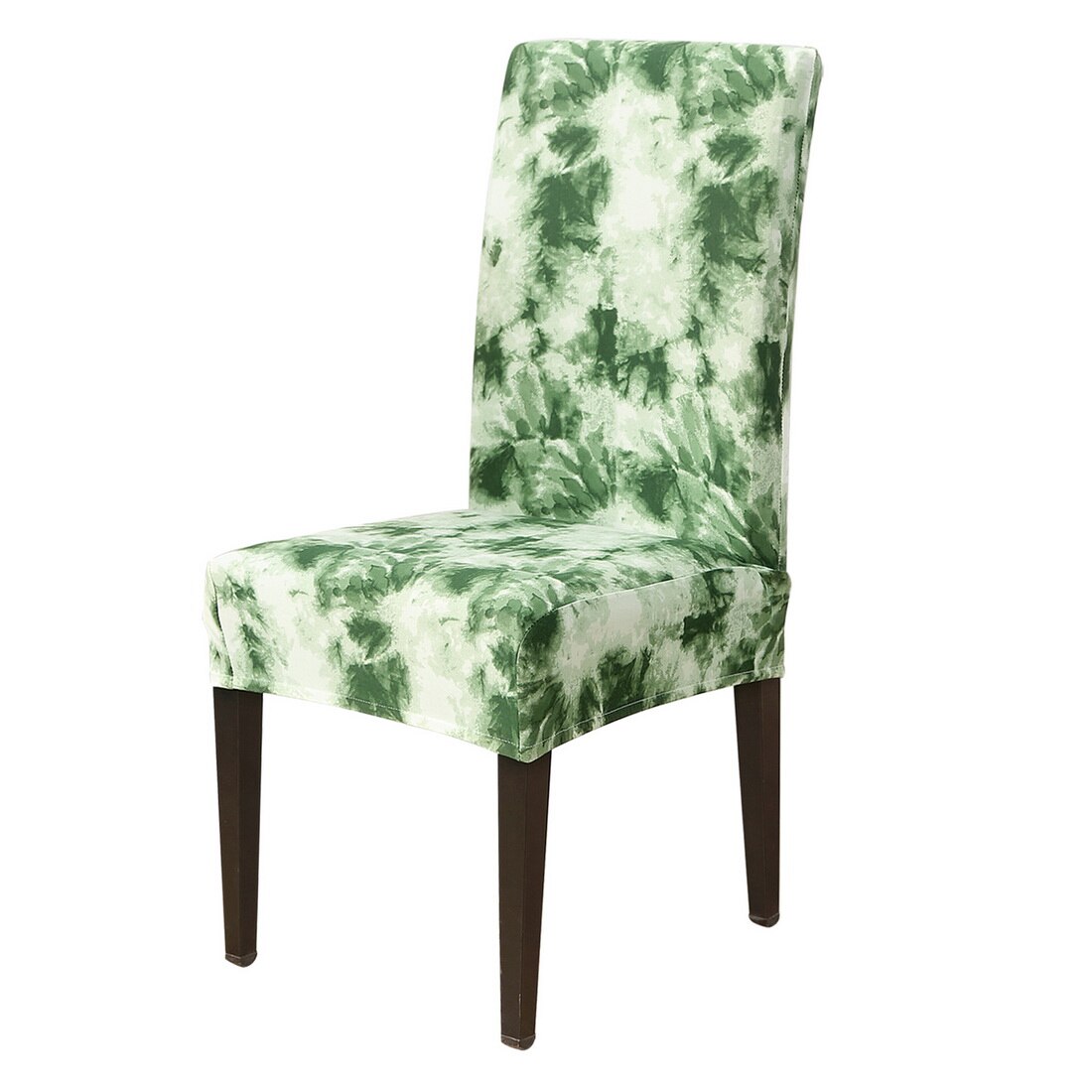 Stretch Dining Chair Covers Slipcovers Removable Chair Protective Covers Tie Dye Chair Cover Spandex Stretch Elastic Slipcovers: H