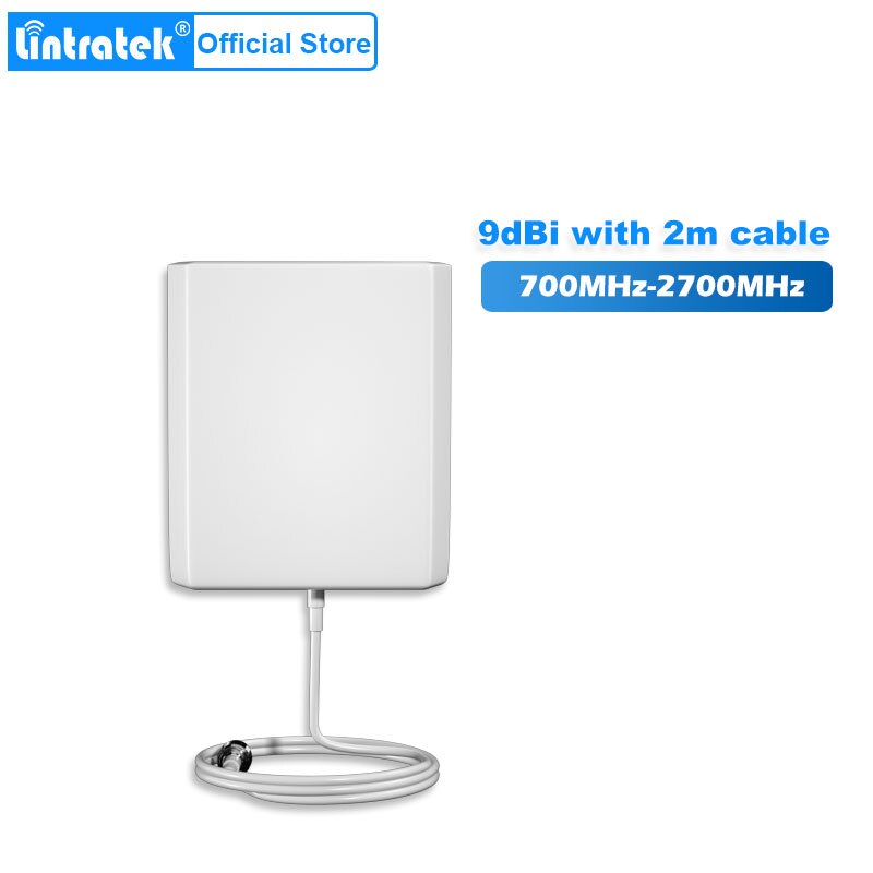 Lintratek Signaal Booster Antenne 2G 3G 4G Antenne Kit Voor Gsm Lte 900 1800 2100 Cellulaire Signaal versterker Repeater 10M