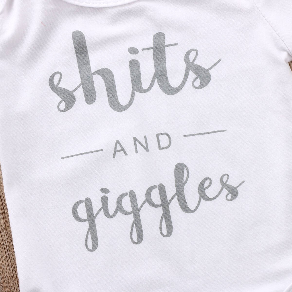 Cotton Newborn Baby Boy Girl Letter Printed Romper Jumpsuit Clothes Sunsuit Outfit Baby Clothing