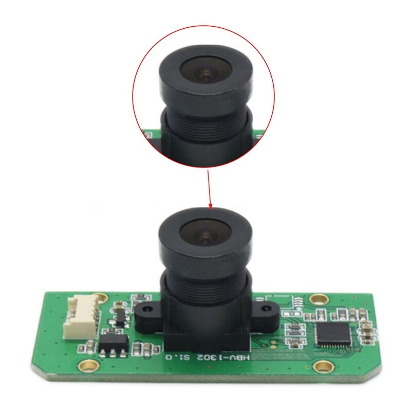 60FPS USB Camera Module 120° Wide Angle OV7725 480P Plug and Play for PC Laptop