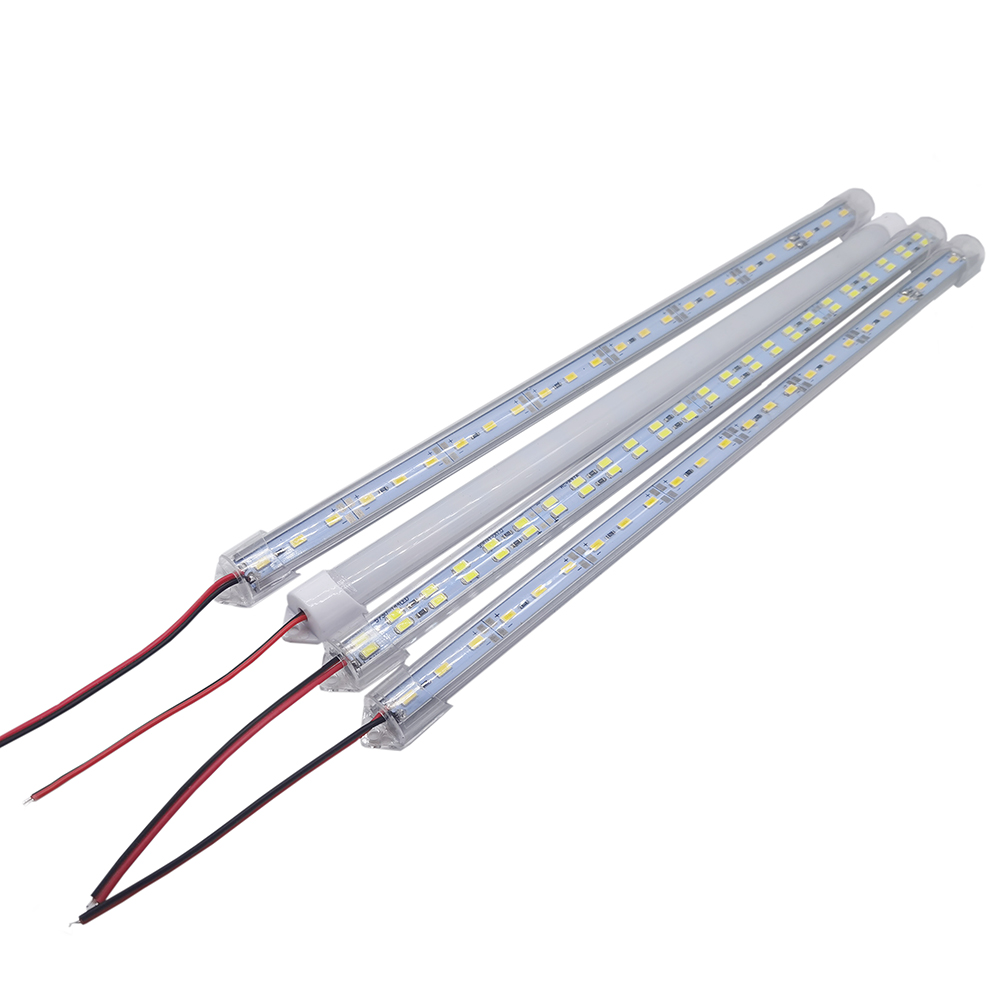 5 stk/parti 20cm/30 cm 33cm/50cm smd 5630 12v 24v ledet kjøkkenlysstripe under skap stive, harde skinner, rørlampe til skap