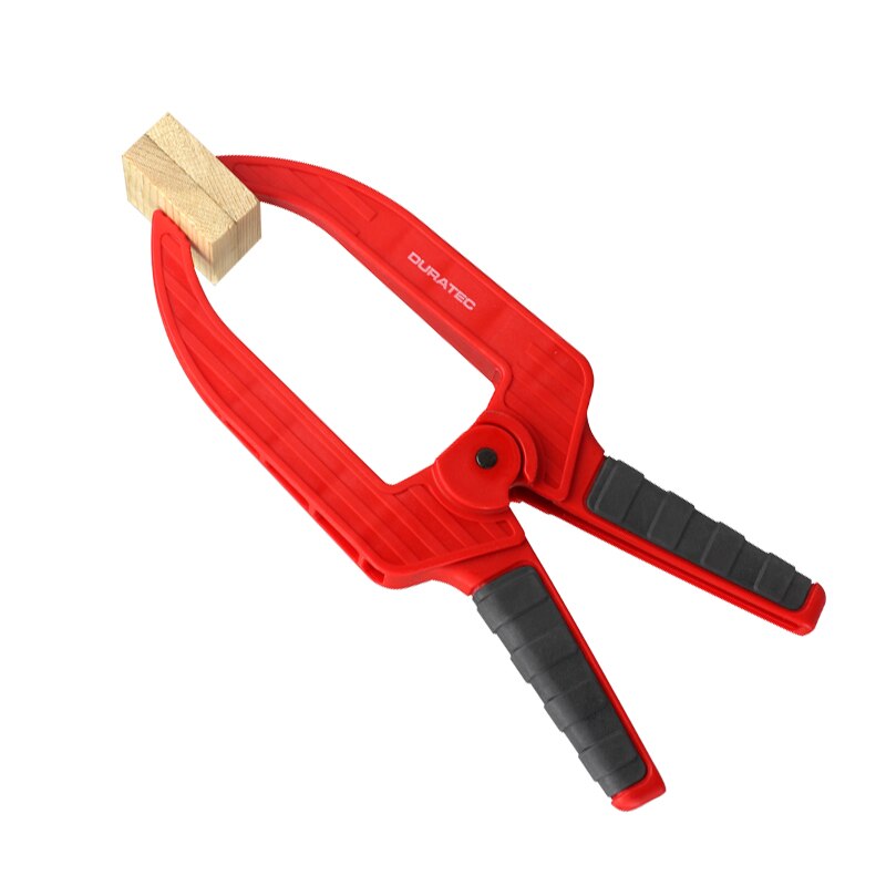DURATEC-pince à ressort en plastique, Flexible et robuste, Type A, pince à ressort en Nylon, grande profondeur