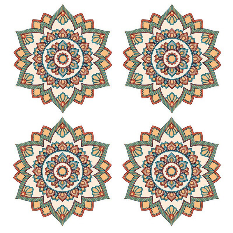 Bohemian Wall Decal Mandala Headboard Decals Bedroom Yoga Studio Meditation Room Home Decor Window Art Vinyl Stickers: Default Title