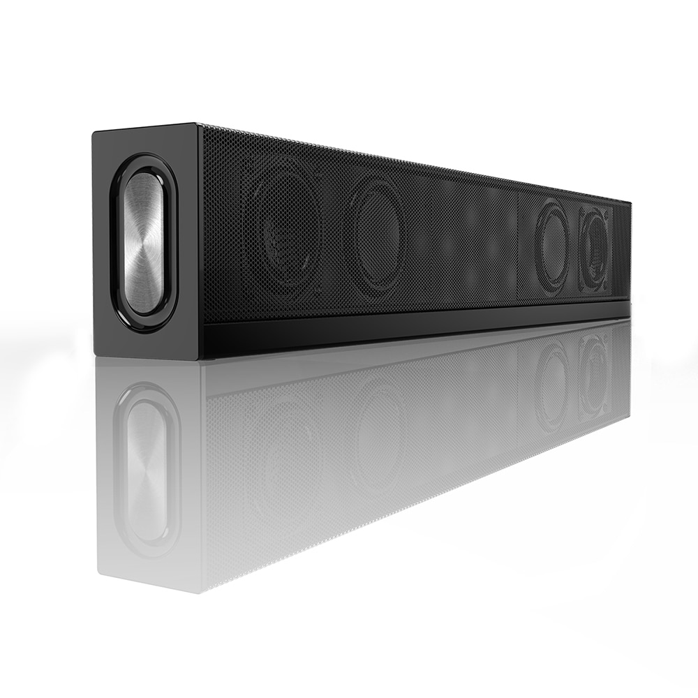 ELE ELEOPTION 20W Altavoz Bluetooth barra de sonido Supergraves portátil inalámbrico ordenador PC TV altavoz Subwoofer Mic para teléfono Xiaomi