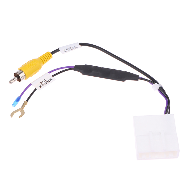 Câble adaptateur de sortie vidéo pour caméra de voiture, accessoires de bricolage, 24 broches, 1 pièce