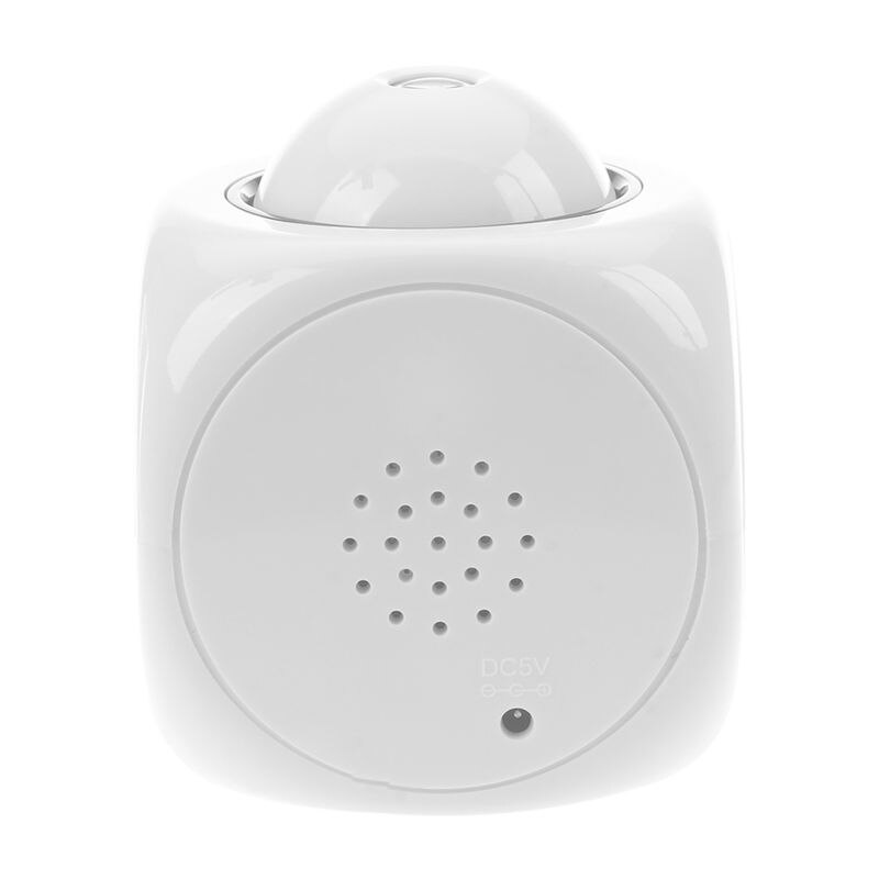 Digital LCD Voice Talking LED Projection Alarm Clock Temp Station