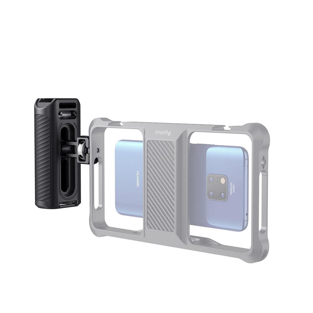 SmallRig-MANGO lateral de aluminio para teléfono móvil, jaula con zapata fría para Smartphone Universal, empuñadura de liberación rápida, 2424
