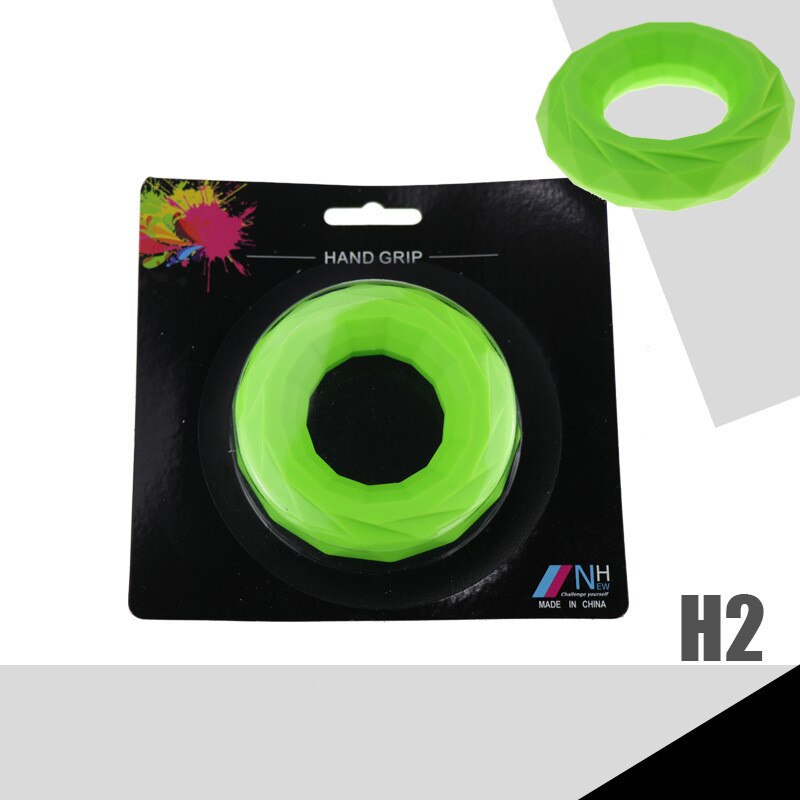 Hand Grip Muscle Developer Power Wrist Arm Training Machine Carpal Expander Rubber Exerciser Finger Gripper Ring Gym Anti Stress
