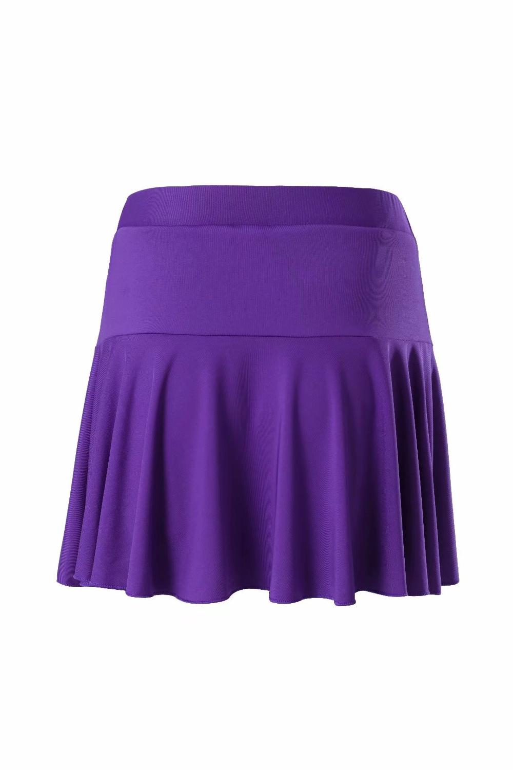 Dam sportkjol snabbtorkande badmintonkjol med shorts i veckade byxor 2 in 1 shorts tenniskjol tjejer cheerleaders skorts