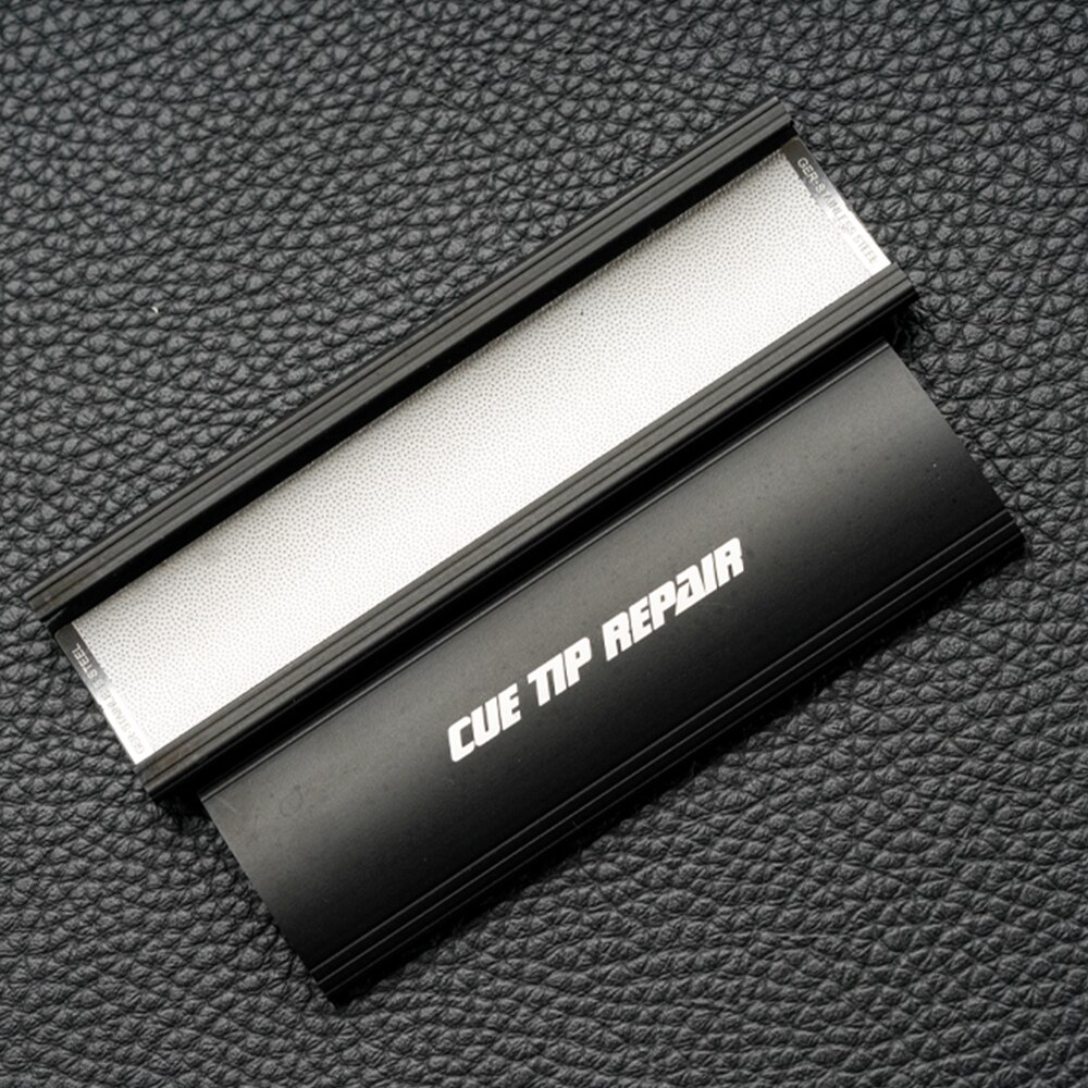 Cue Tip Repair Tool Rvs Metal Biljart Pool Cue Tip Shaper Burnisher Bestand Reparatie Biljart Accessoires Pool Cue Care