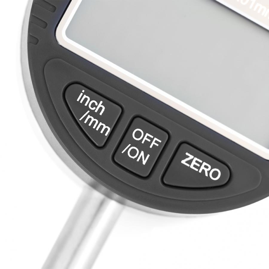 Digital Probe Indicator Gauge 0-12.7mm/0.5'' Clock DTI 0.01mm/0.0005'' Test Digital Dial Indicator