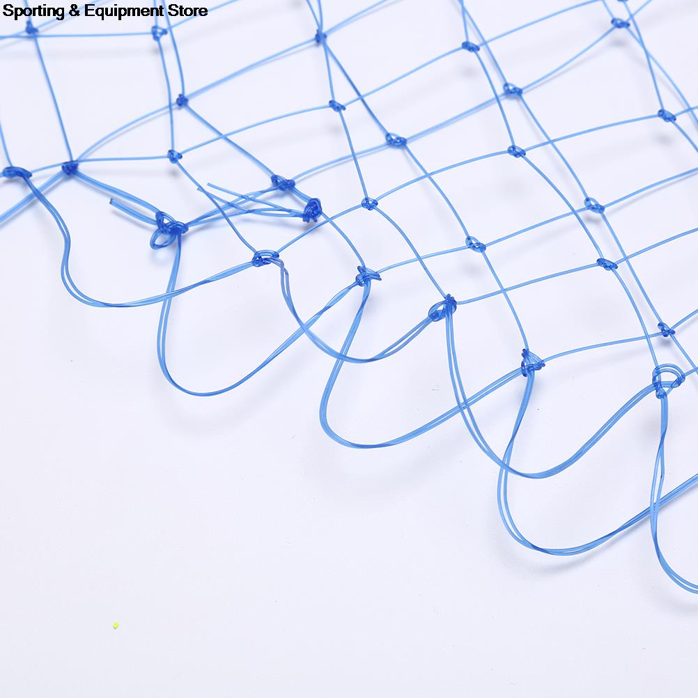 35/40/45/50/60cm Nylon Fishing Nets Collapsible Fishing Tools Rhombus Mesh Hole Depth Folding Nylon Landing Dip Net