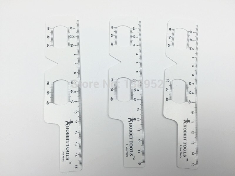 &Retail 4 Pieces/Lot Optical PD Ruler Pupil Distance Ruler for Meter ophthalmology ruler