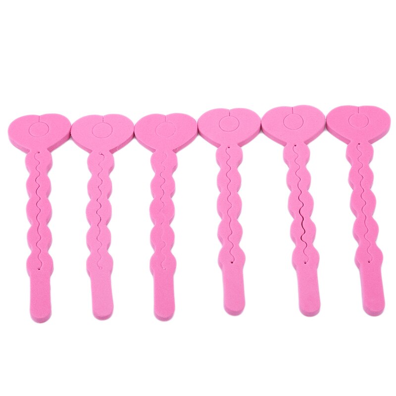 Magie Haar Pflege Rolle Schwamm Lockenwickler Salon Heimgebrauch Haar Lockenwickler Schaum Haar Styling Werkzeuge 6 teile/satz