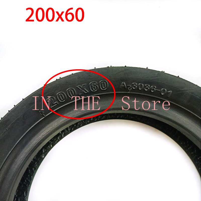 200x60 electric scooter tubeless tire explosion proof tire 8 inch 200 * 60 vacuum tire