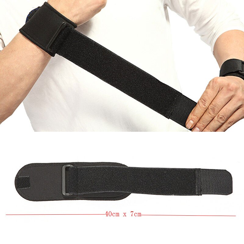 1 Paar Lifting Elastische Zachte Druk Polsband Bandage Ondersteuning Gym Strap Polsband Verstelbare Sport Pols Polsband