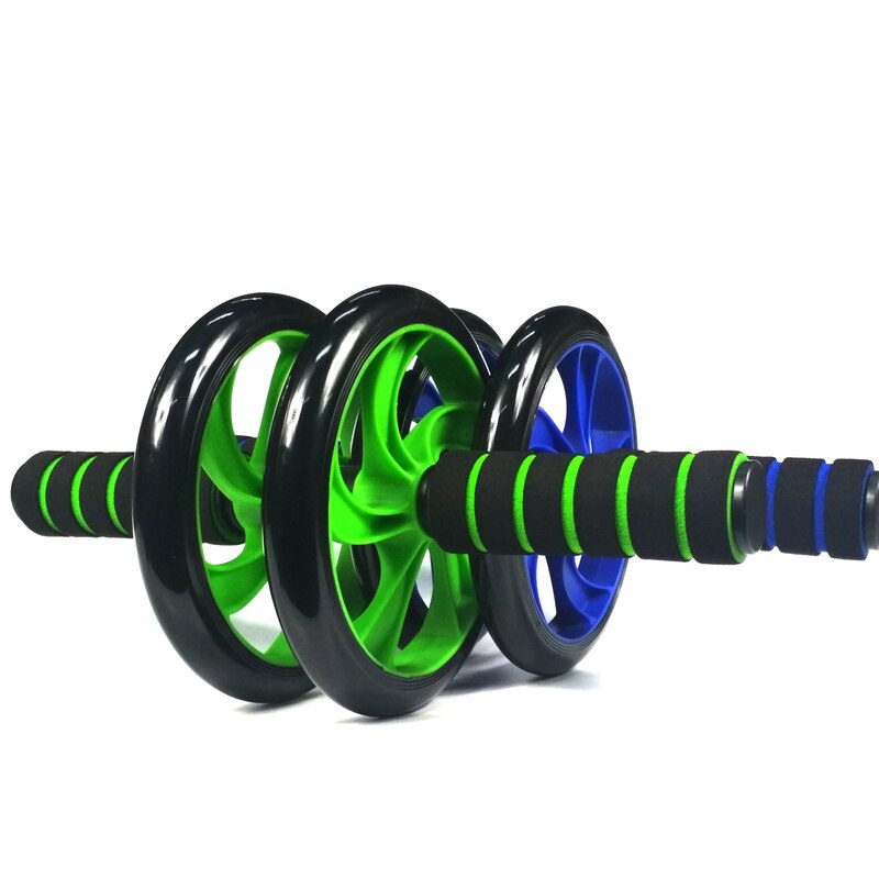 Gym Trainer Ab Roller Training Home Fitness Double Wheel stable Abdominal Power Wheel Abdomen Muscle Exercise Equipment