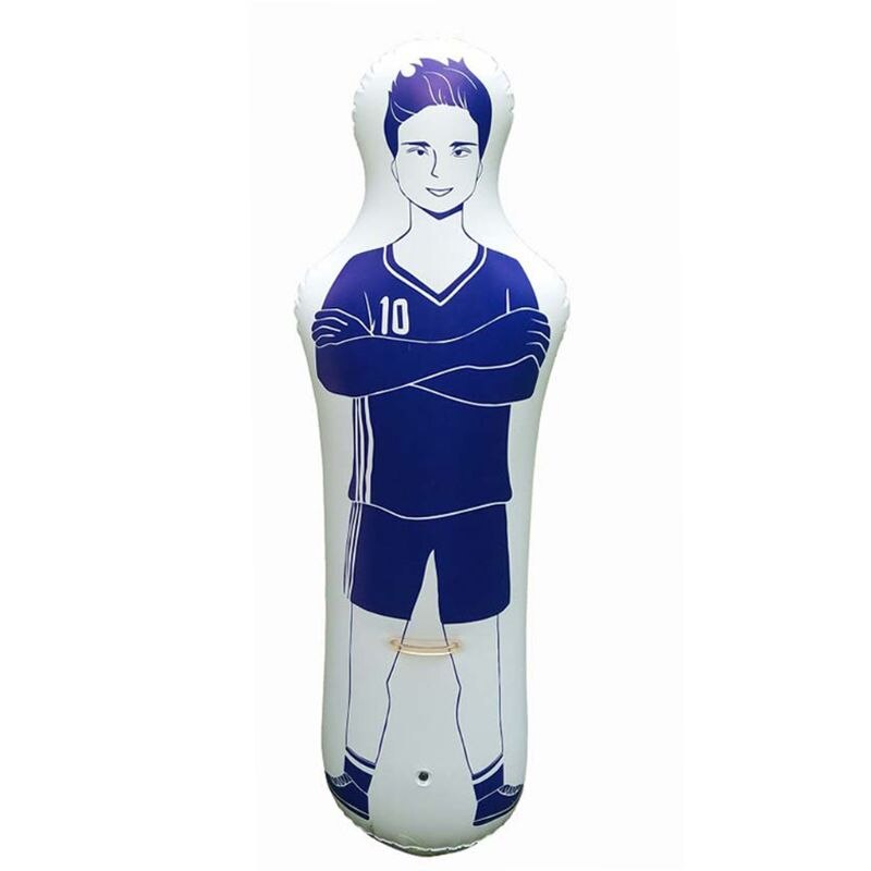 1.75m Volwassen Opblaasbare Voetbal Training Keeper Tumbler Air Soccer Trein Dummy Tool