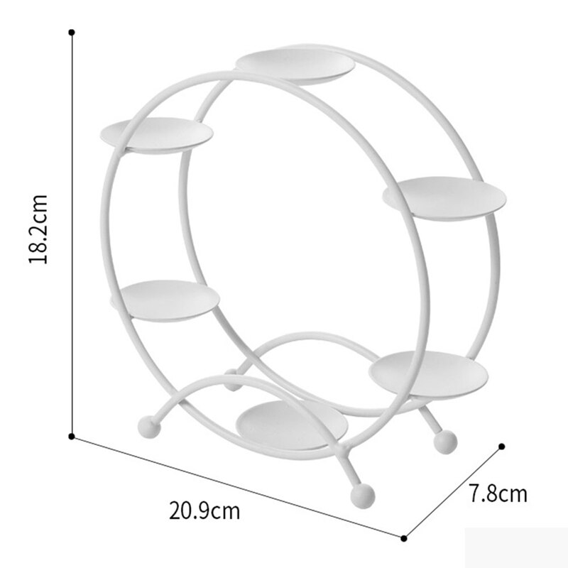 Dessert Table Decor Cold Food Tea Rest Table Set Tray Display Rack Wrought Iron Afternoon Tea Snack Rack Cake Rack