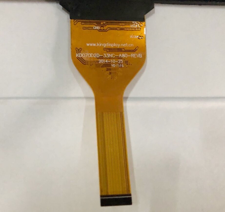 Original 7inch 33pin KD070D20-33NC-A80-REVB KD070D20-33NC-A80 LCD screen